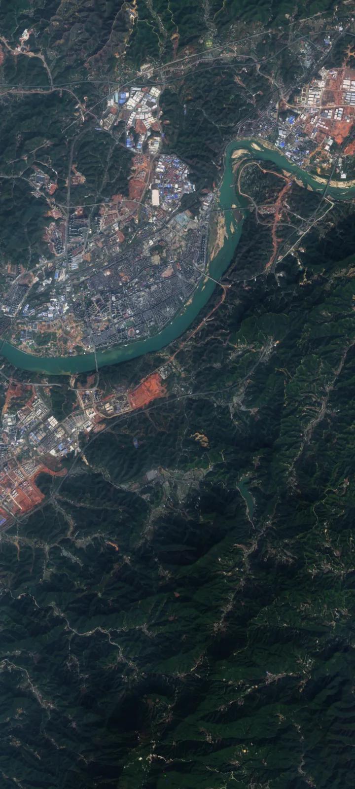 赣州最新地图探索，变化中的城市，自信成就未来之路