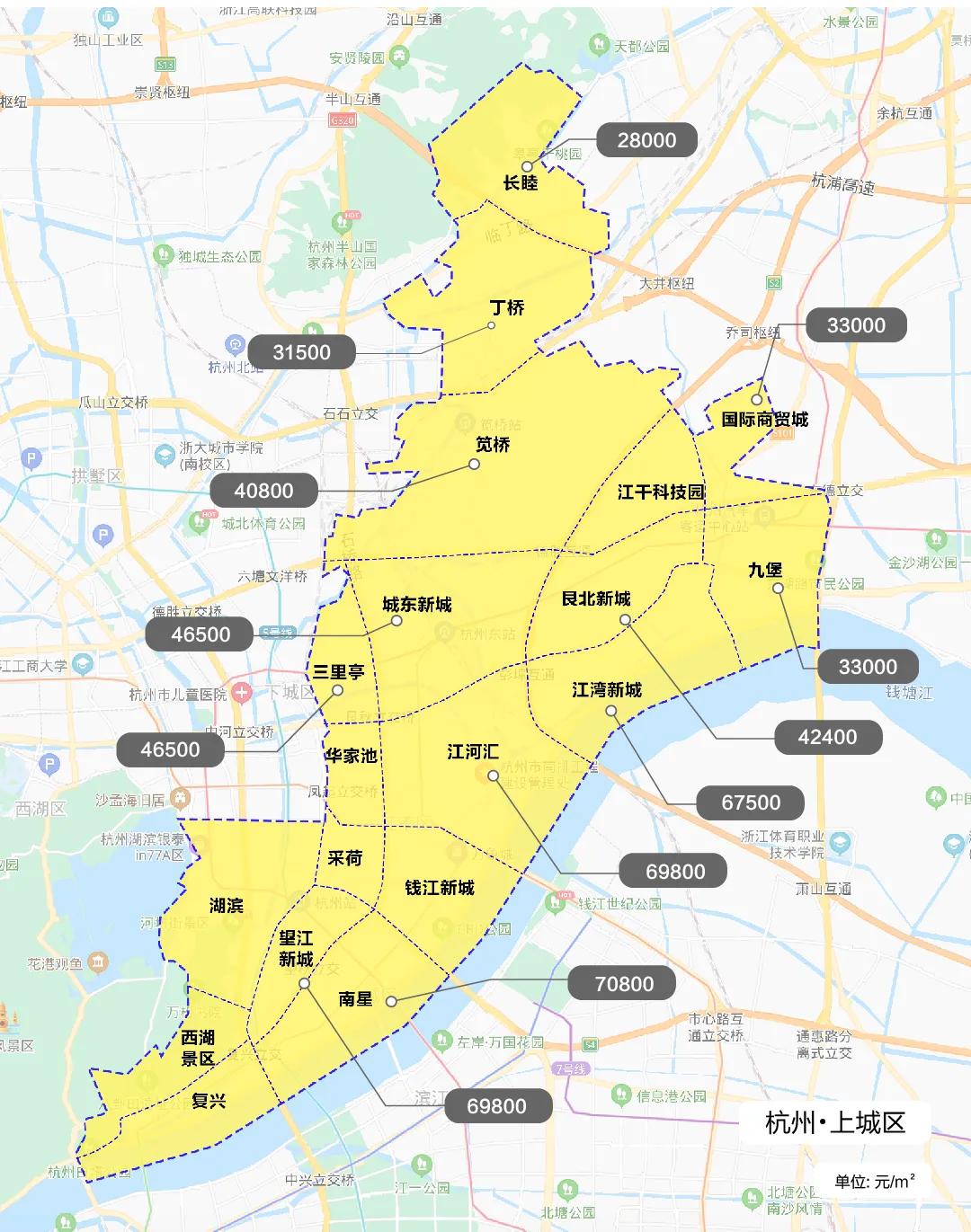 杭州市最新行政区划图详解与解析